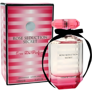 ادو پرفیوم رز سداکشن سکرت از برند فراگرنس ورد (Fragrance World Rose Seduction Secret EDP 100ml) بامبشل فراگرنس